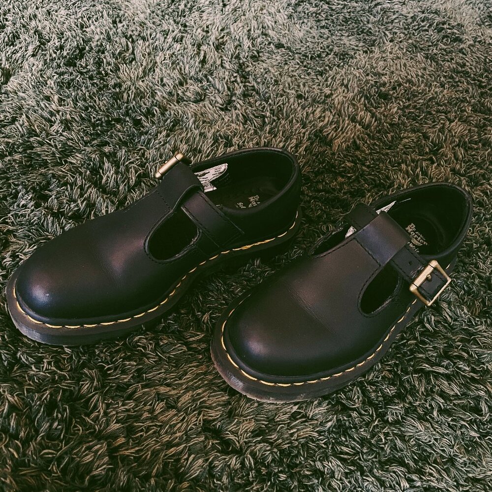 Slip-Resistant Doc Marten Polley Mary Janes